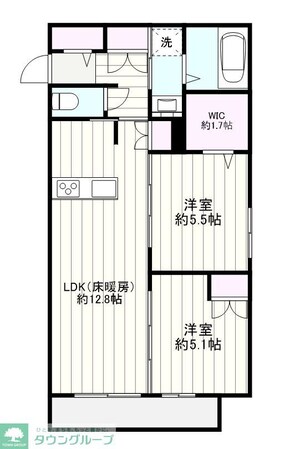 (仮称)倉見メゾン西棟の物件間取画像
